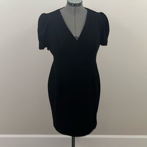 DKNY Puff Sleeve Sheath Dress
